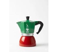 BIALETTI Moka Induction Italia Tricolor 4 Cups | Coffee Maker with Steel Base