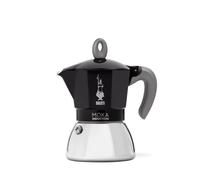 Bialetti - Moka Induction, Moka Pot, Suitable for all Types of Hobs, 6 cups Espresso (79 Oz Espresso), 280 ml, Black