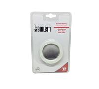 Bialetti Moka Seal and Aluminum Filter, White, 72mm, For 6 Cup Coffee Maker