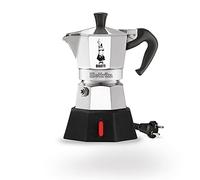 Bialetti Moka Electric Plug-In 2 Cup Coffee Espresso Maker - Silver/Black