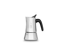 Bialetti Silver Moon Exclusive Six-cup Stainless-steel Coffee Maker