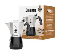 Bialetti New Brikka, Moka Pot, the only coffee maker capable of making a creamy espresso, 4 cups, Aluminum