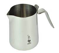 Bialetti Nuovo Elegance 30cl Milk Pitcher Bollilatte, Acciaio, Inossidabile,Silver,30 x 20 x 15 cm