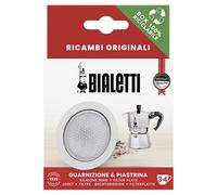 Bialetti Parts, Includes 1 Gasket and 1 Plate, Compatible with Moka Express 3/4