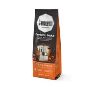 Bialetti Perfetto Moka Ground ? Authentic Italian Roast for Moka Pots & Stovetop Brewers, Rich Aroma & Smooth Finish, Compatible with Aeropress,