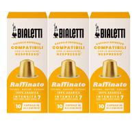 Bialetti Raffinato 100% Arabica Smooth Intense Coffee Capsules 10pcs (Pack Of 3)
