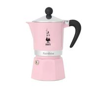 Bialetti Rainbow Coffee Maker 6 Cup Pink