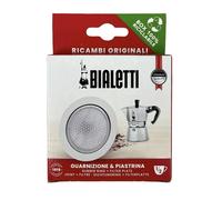 BIALETTI | Replacement Gasket and Filter for Mokina Half Cup Coffee Maker