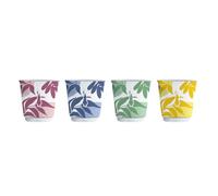 Bialetti Set of 4 Multicoloured Shot Glasses