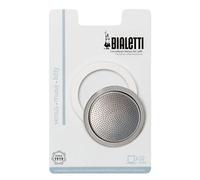 Bialetti Spare Parts 1 Silicone Gasket +1 Steel Mocha Plate 4 Cups