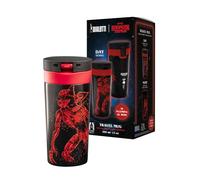Bialetti Stranger Things Thermal Travel Mug 380ml - Glow in the Dark Keeps Temperature Not Dishwasher Safe