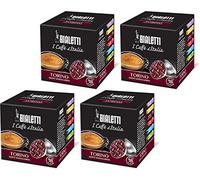 128 Capsules Aluminium Bialetti I Caffe 'D' Italia Mokespresso Torino Original