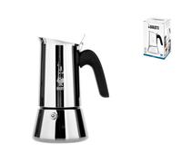 Bialetti Venus Coffee Machine Pods 6 Cups Stainless Steel