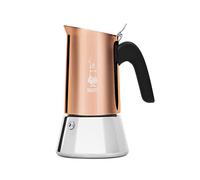 Bialetti Venus Induction 'R' Stovetop 6 Cup Coffee Maker Copper
