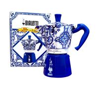Bialetti x Dolce & Gabbana, Mediterranean Blue Moka Pot - 6 Espresso Cups