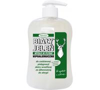 BIALY JELEN - Hypoallergenic liquid grey soap with pump - 500ml
