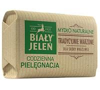BIALY JELEN PREMIUM - Hypoallergenic bar soap with flax - 100g (wrapper)