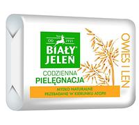 BIALY JELEN PREMIUM - Hypoallergenic bar soap with oats extract - 100g by BIALY JELEN
