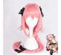 Biamoxer Fate/Apocrypha Astolfo Asutorufo Atalanta Wig Jeanne Shirou Kotomine Saber Cosplay Costume Wigs One Size D