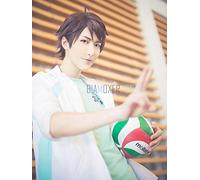 Biamoxer Haikyuu!! Volleyball Toru Oikawa Toor Short Brown Shaggy Layered Heat Resistant Cosplay Costume Wig One Size