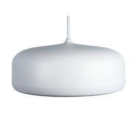 Biamp Desono P6-SM 6.5-inch coaxial loudspeaker (low profile) for indoor/outdoor use, raindrop profile, white