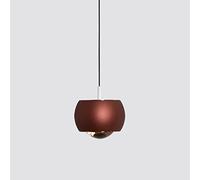 BIANBHUO Modern Decoration LED Pendant Light Farmhouse Black MI-NI Hanging Lamp Metal Ball Single Island Light Over Kitchen Sink Rose Gold Chandelier Compatible with Dining Room Bedroom Hallway Bar