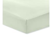 Bianca 400 Thread Count Cotton Sateen Double Fitted Sheet Green