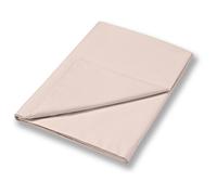 Bianca 400 Thread Count Cotton Sateen Double Flat Sheet Oyster