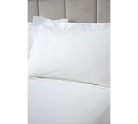 Bianca 180 Thread Count Egyptian Cotton Oxford Pillowcase in White Bianca White