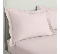 Bianca 200 Thread Count Cotton Percale Oxford Pillowcase Pair - 50x75cm (x2)