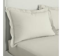 Bianca 200 Thread Count Cotton Percale Oxford Pillowcase Pair - 50x75cm (x2)