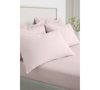 Bianca '200 Thread Count Cotton Percale' Standard Pillowcase Pair in Pink Bianca Pink