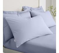 Bianca 200 Thread Count Cotton Percale Standard Pillowcase Pair Lavender