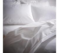 Bianca 200 Thread Count Temperature Controlling TENCEL™ Lyocell Double Flat Sheet White