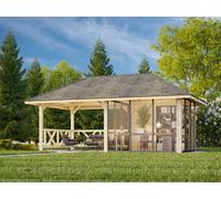 Bianca 204/504 (6x3m | 16.6m2) Garden Room With 3 Glass Walls And a Gazebo (Double Glazing Available)