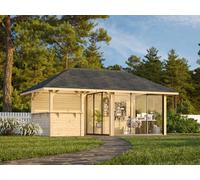 Bianca 208/508 (6x3m | 16.6m2) Glass Garden Room With Garden Bar Area (Double Glazing Available)