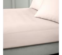 Bianca 400 Thread Count Cotton Sateen Fitted Sheet King Pink