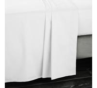 Bianca 400 Thread Count Cotton Sateen Flat Sheet - King