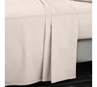 Bianca 400 Thread Count Cotton Sateen Flat Sheet - Super King