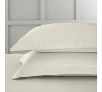 Bianca 400 Thread Count Cotton Sateen Oxford Pillowcase Pair - 50x75cm (x2)