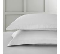 Bianca 400 Thread Count Cotton Sateen Oxford Pillowcase Pair - 50x75cm (x2)