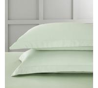 Bianca 400 Thread Count Cotton Sateen Oxford Pillowcase Pair - 50x75cm (x2)