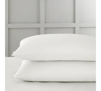 Bianca 400 Thread Count Cotton Sateen Standard Pillowcase Pair Ivory