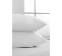 Bianca '400 Thread Count Cotton Sateen' Standard Pillowcases in White | Size: Standard Pillow Case Bianca White Standard Pillow Case