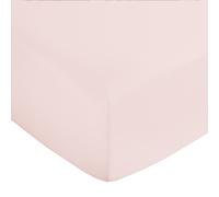 Bianca 400TC Cotton Sateen Fitted Or Flat Sheet Or Pillowcases Blush