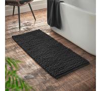 Bianca Aspen Bobble Bath Mat Black - Bath Mat 50 x 120 cm - Black