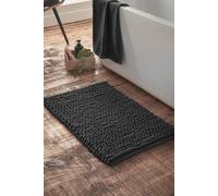 Bianca Aspen Bobble Bathmat Black