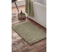Bianca Aspen Bobble 50x80 cm Bath Mat Sage Green