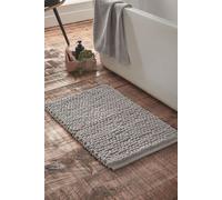 Bianca Aspen Bobble Bath Mat - Grey - Bath Mat 50 x 80 cm