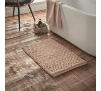 Bianca Aspen Bobble Bath Mat - Natural - Bath Mat 50 x 80 cm